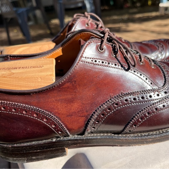 Alden Brooks Brothers Sz 9D Shortwing/Wingtip #8 Shell Cordovan Patina! Very Goo - Picture 7 of 7